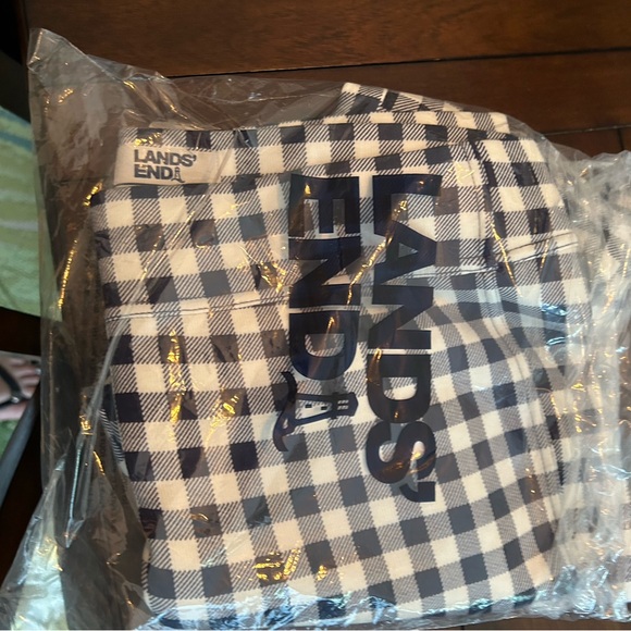 NWT Lands END Perfect plaid sweats - Picture 2 of 5